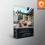 3DSMAX 2024 CORONA EXTERIORS VOL1